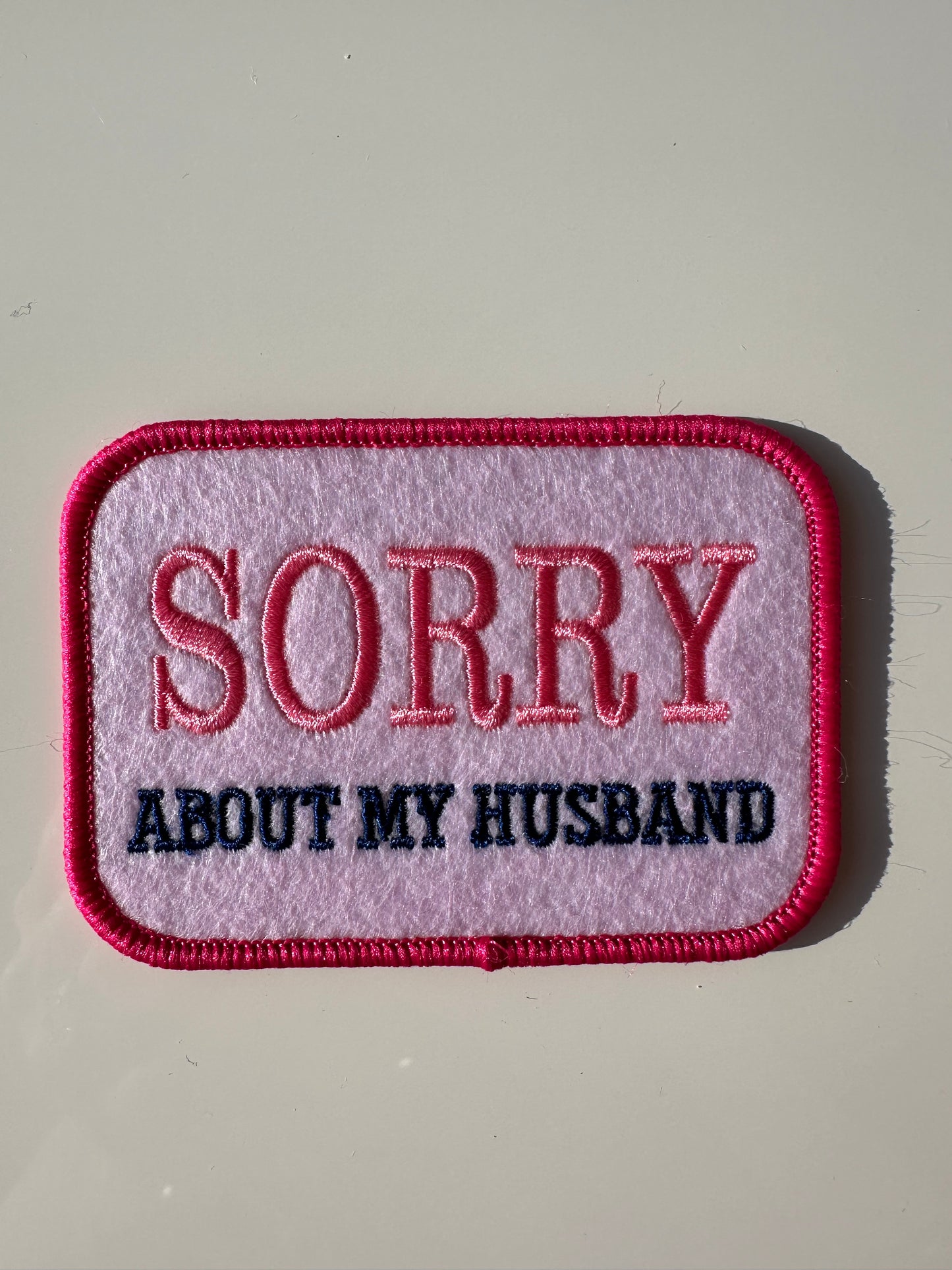 Large Sorry About My Husband