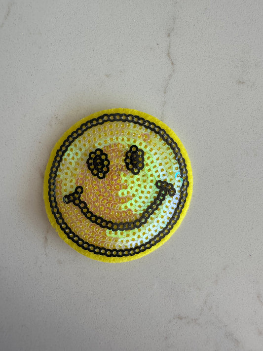 Small Sequined Smiley