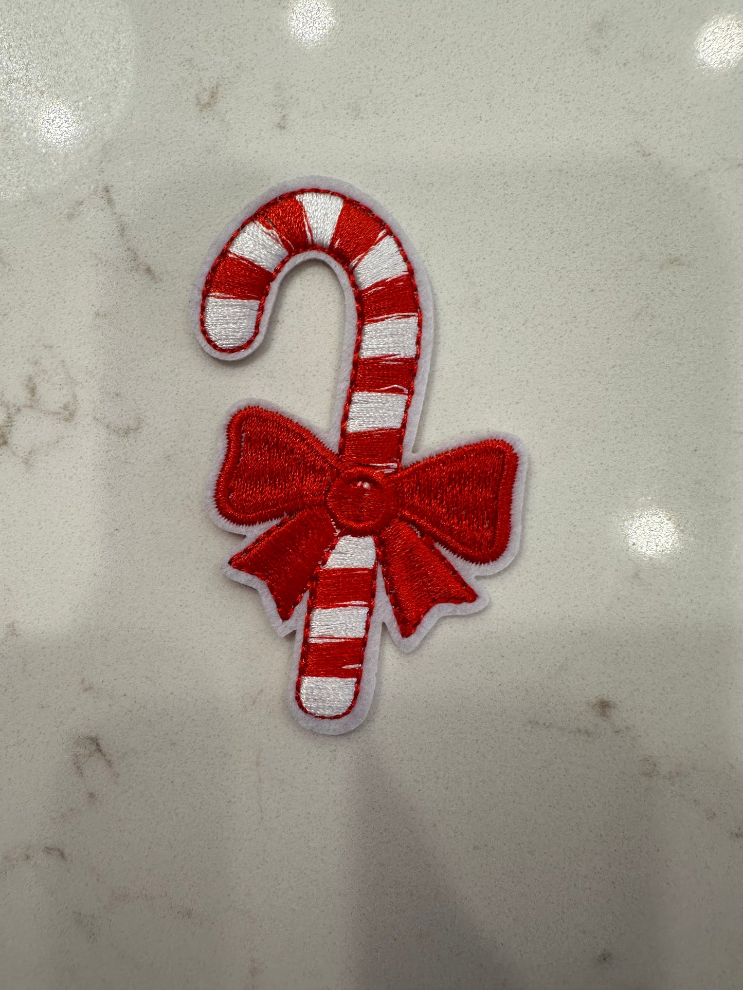 Medium Candy Cane with Bow